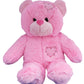 Cuddly Soft 16 inch Stuffed Pink Patches Teddy Bear...We Stuff 'em...You Love 'em!