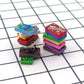 Nuanmu Miniature Drink Bottles Snacks Food Cake Dollhouse Decorations Pretend Play Kitchen Game Party Toys (Candy)
