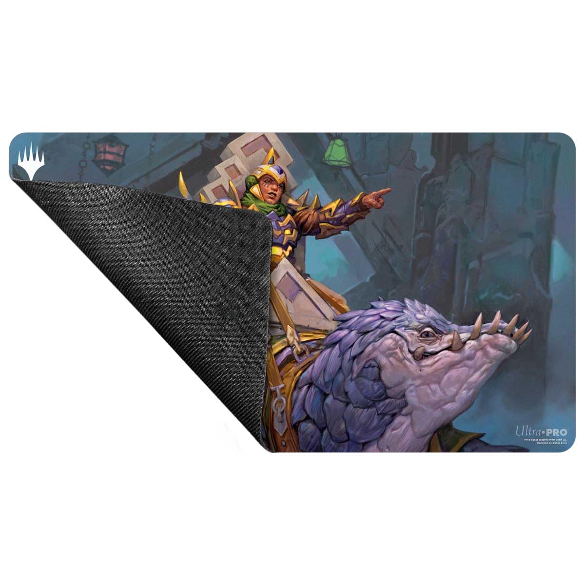 Ultra PRO - Tarkir Dragonstorm Felothar the Steadfast (Abzan Armor Commander Deck) Playmat for Magic: The Gathering | Gaming Table Mat, Card Game