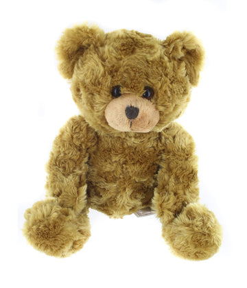 Plushland Stuffed Animal Teddy Bear,Plush Toys Sitting Bears Great Present for Mothers Day, Valentine Day, Graduation Day, Birthday -10 Inches (Brown)