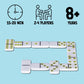 AQUARIUS Spongebob Squarepants Family Double 6 Dominoes Game, Domino Tile Stacking Game for Kids and Adults, Official Nickelodeon Board Game, 2-6
