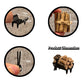1:12 Miniature Dollhouse Accessories for Furniture Decoration