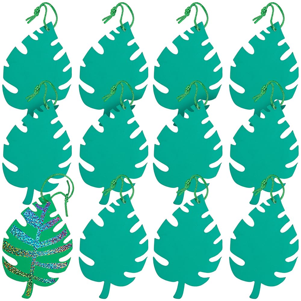 Fun Express Palm Leaf Magic Scratch Ornaments Set - Engaging Craft Activity for Kids DIY Art Projects Creative Home Decor - Perfect for Holiday Party