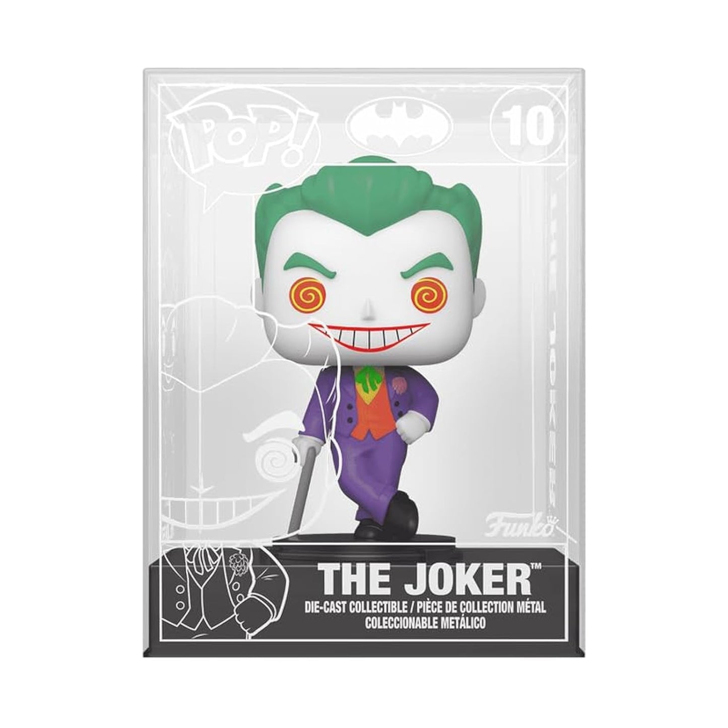 Funko Pop! Die-Cast: DC Comics - The Joker *Chase Possible Shop Exclusive, 74301