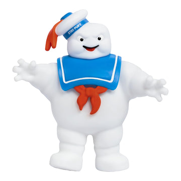 Heroes of Goo Jit Zu Ghostbusters Squishy Stay Puft Figure |Unique Goo Filling | Stretches Up to 3X Its Size | Stretch, Twist and Watch It Return to