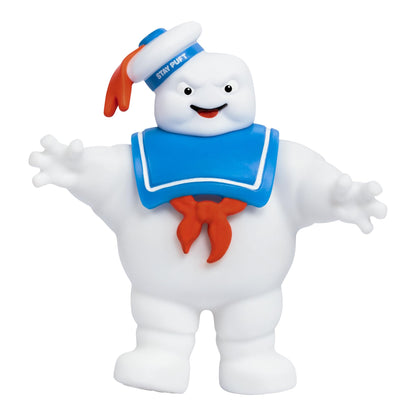 Heroes of Goo Jit Zu Ghostbusters Squishy Stay Puft Figure |Unique Goo Filling | Stretches Up to 3X Its Size | Stretch, Twist and Watch It Return to