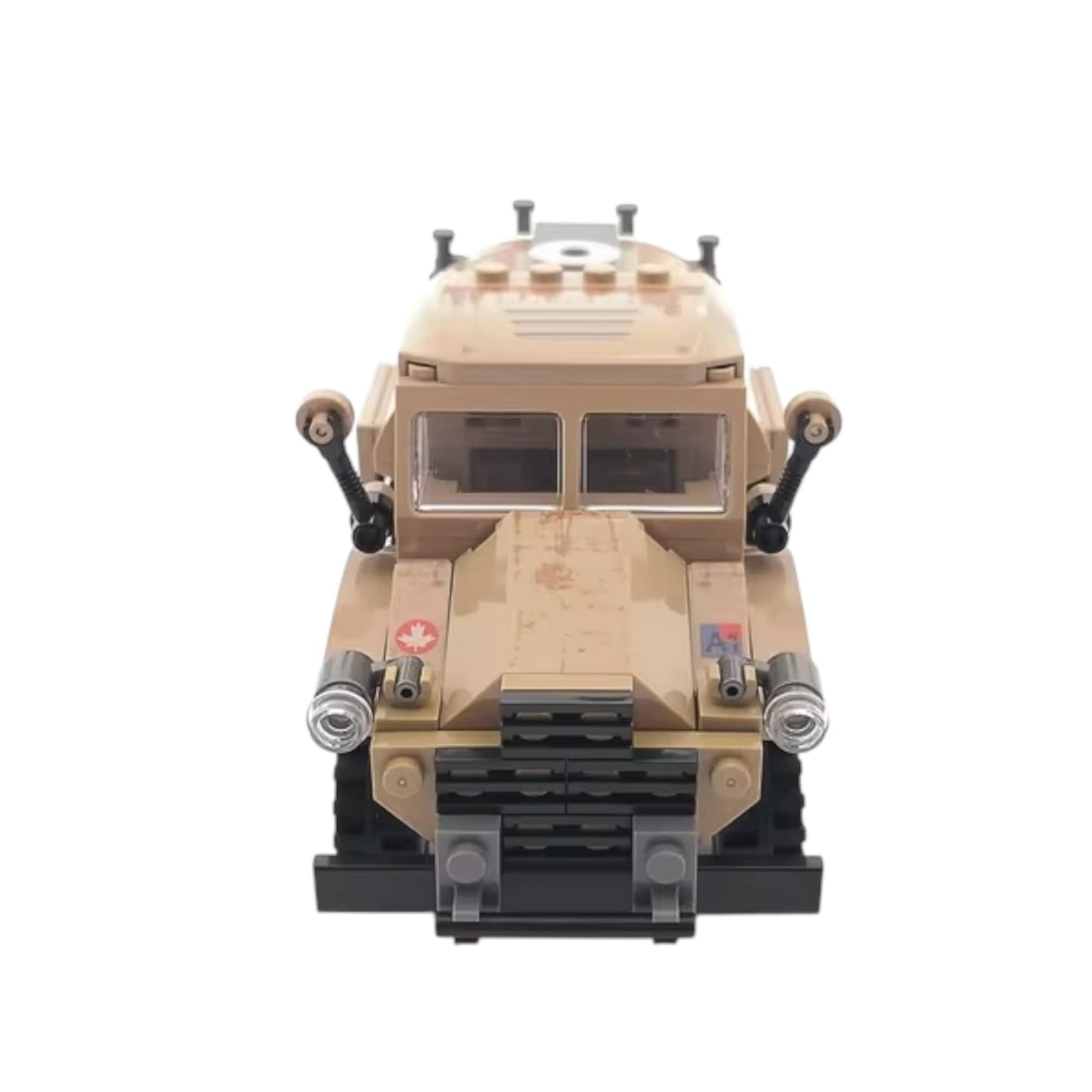 General Jim's Military Brick Building Set - WW2 Army Water Tanker Truck Vehicle Building Blocks Model Perfect for World War 2 and Brick Enthusiasts