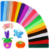 GAGANIU 300pcs Craft Pipe Cleaners, 20 Colors Chenille Stems with Flowers Manual for Crafts - 12 inch Craft Supplies for DIY Projects, Art Activities