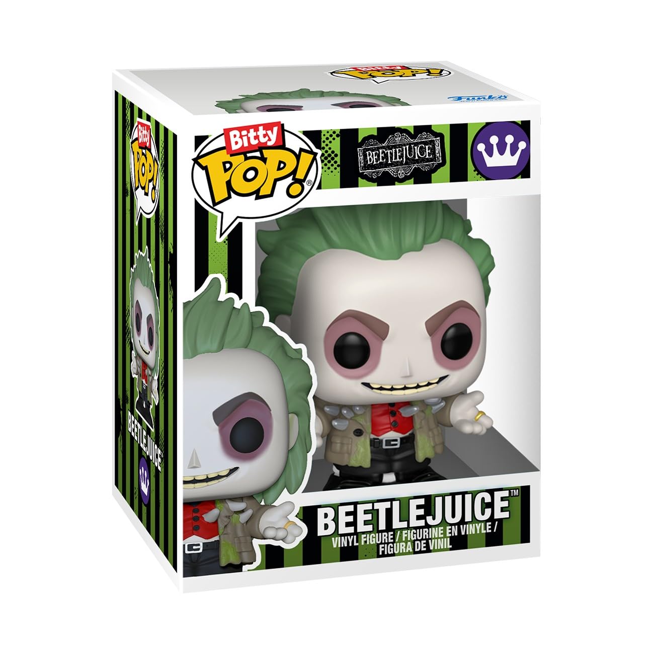Funko Pop! Bitty Town: Beetlejuice and Dantes Infernal Room - Horror Collectable - Gift Idea - Toys for Kids & Adults