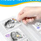 OTJ 12 Rolls Instant Print Camera for Kids Refill Thermal Print Paper Rolls - Photo Album 2.5x3.5 Picture Holder Book Holds 120 Horizontal Photos DIY