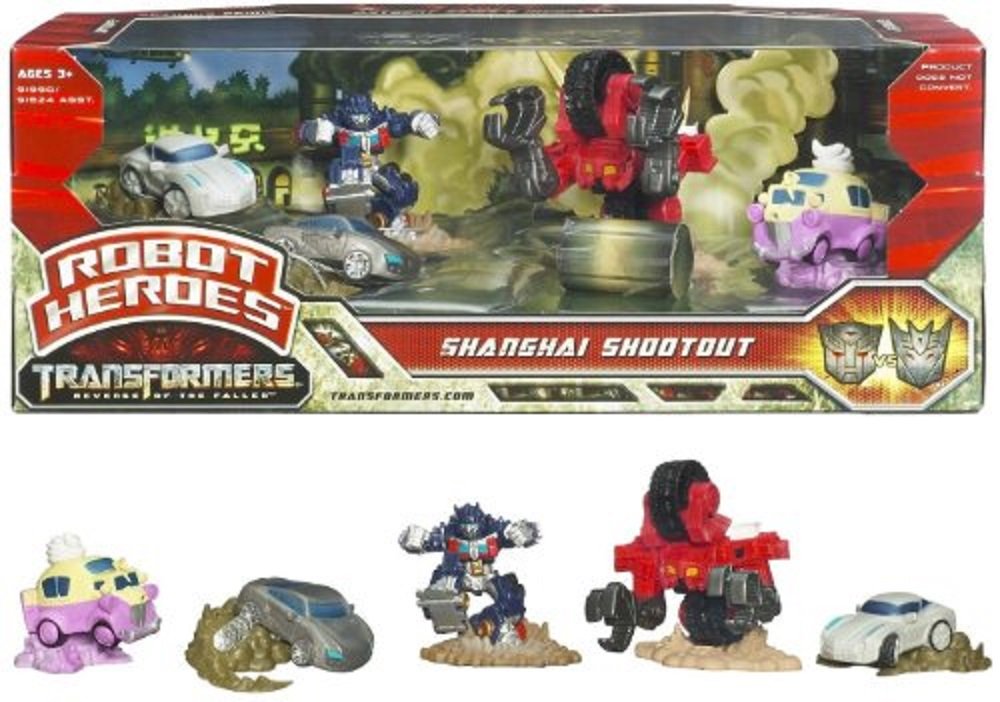 Transformers Movie 2 Robot Heroes - Shanghai Shootout