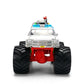 Jada Ghostbusters Ecto-1 Monster Truck Toys - Hollywood Rides Die-cast Vehicle, Opening Doors, 1:24 Scale, Ages 8+