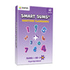 Smart Sums Addition Flash Cards - Single-Digit Addends, Sums to 10, Visual Math Clues & Rhymes for Kids Ages 4-7