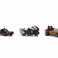 Jada Toys DC Comics Batman: The Classic TV Series 1.65" Nano 3-Pack Die-cast Cars, Toys for Kids and Adults