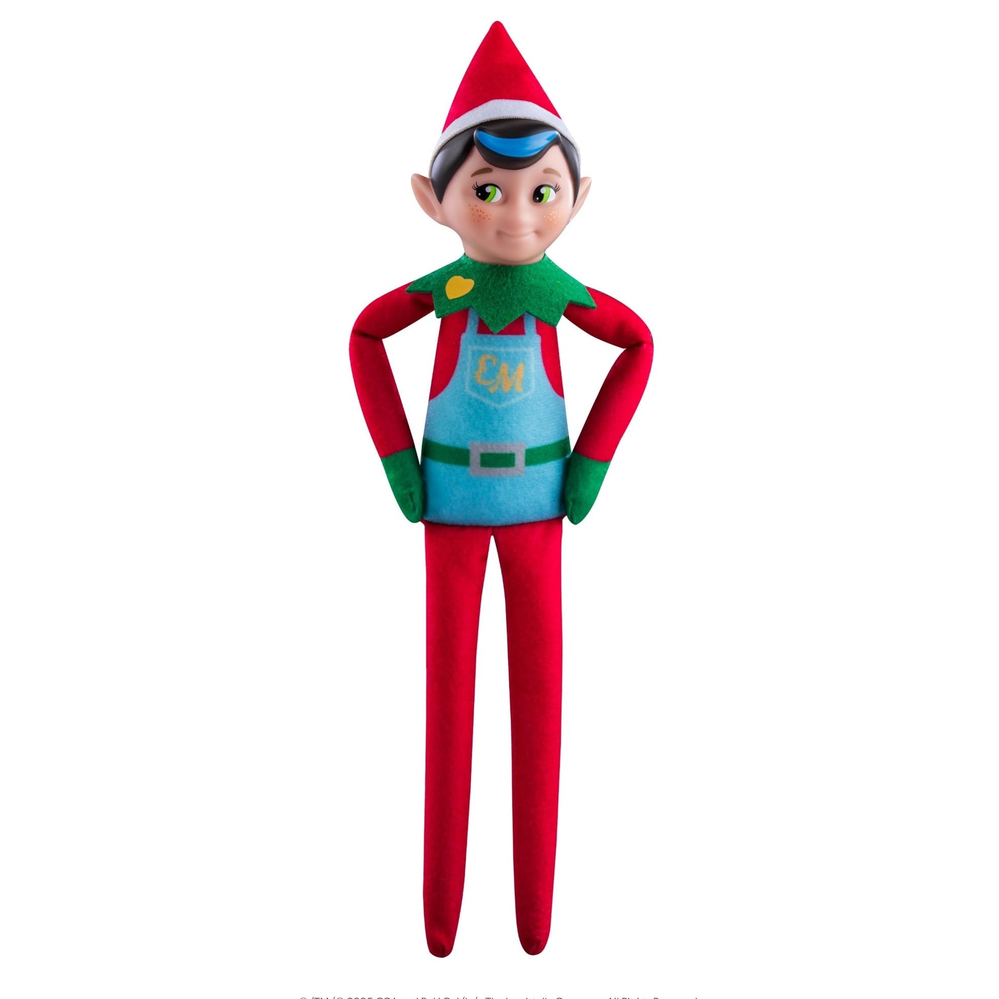 The Elf on the Shelf Elf Mates Chef with Brown Hair - Enchanted Forest Edition Doll with Scarf and Earmuffs - Champion of Kindness - for Ages 3+