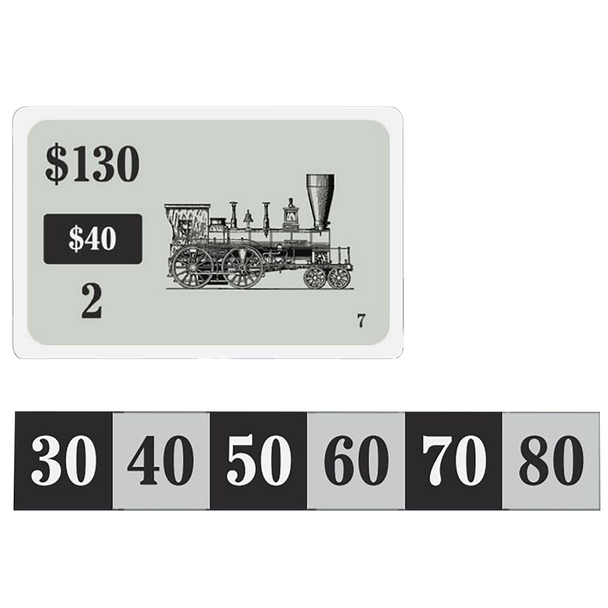 Rio Grande Games Baltimore & Ohio Board Game, Railway Strategy & Investment