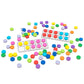 Junior Learning Ten Frames Rainbow Set,Multi,1.96 H x 5.91 L x 7.8 W,JL614