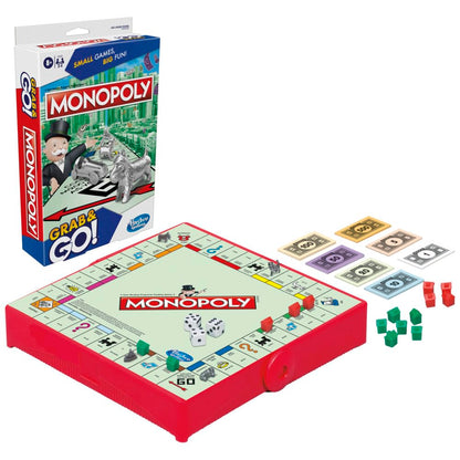 Grab 'N GO Travel Game Monopoly