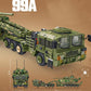 FULHOLPE 99A Tank Transporter Building Blocks Set, MOC Military Tank Model Bricks Construction Toy Compatible with Major Brands - 2784 Pieces