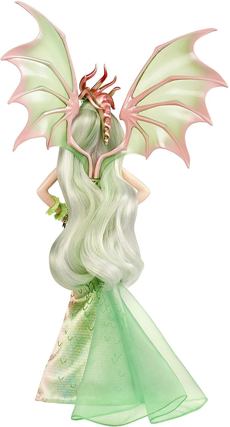 Barbie Signature Mythical Muse Fantasy Dragon Empress Doll, 15-in, Collectible, with Pastel-Colored Hair and Wings