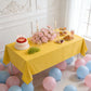 TUZIANAN 14 Pack Pastel Tablecloth,Plastic Table Cloths 54x108 Inch Rainbow Tablecloth Disposable Rectangle Table Cover for Birthday Baby Shower