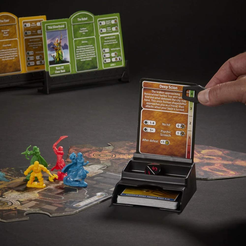 Hasbro Gaming Dungeons & Dragons Adventure Begins, Cooperative Fantasy Board Game, Fast Entry to The World of D&D, Family Game for 2-4 Players, 10