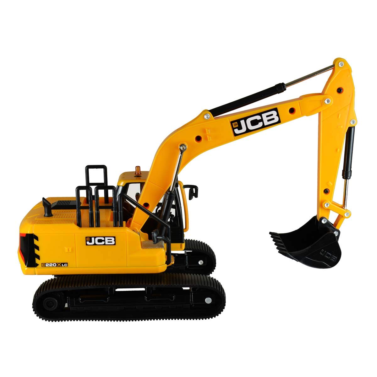 Britains JCB Farm Tomy Toys - Excavator - 1:32 220X - Collectable Tractor Toy - 1:32 Scale Farm Toys - Suitable For Collectors And Kids - 3 Year Plus