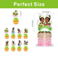 25Pcs Princess Frog Cake Decorations with 24pcs Cupcake Toppers 1pcs Cake Topper for Tiana Birthday Party Supplies