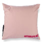 MeMoi Girls Plush-Embroidered Happy Camper Autograph Pillow with Marker Peachy Pink One Size