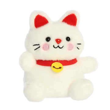 Aurora® Adorable Palm Pals™ Kota Lucky Cat™ Stuffed Animal - Fun Collectible Plush for Kids and Adult Collectors - Perfect for Decorating Rooms
