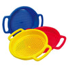 Spielstabil Beach Toys Bundle - Large Sand Sieve and Sand Sifter 3 Pack, Durable Toddler Beach Toys for Ages 2.5 and Up, Made in Germany