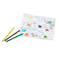 Melissa & Doug Deluxe Wooden Stamp Set: Animals - 30 Stamps, 6 Markers, 2 Stamp Pads Kids Art Projects, Wooden Stamps with Washable Ink, for Kids Ages