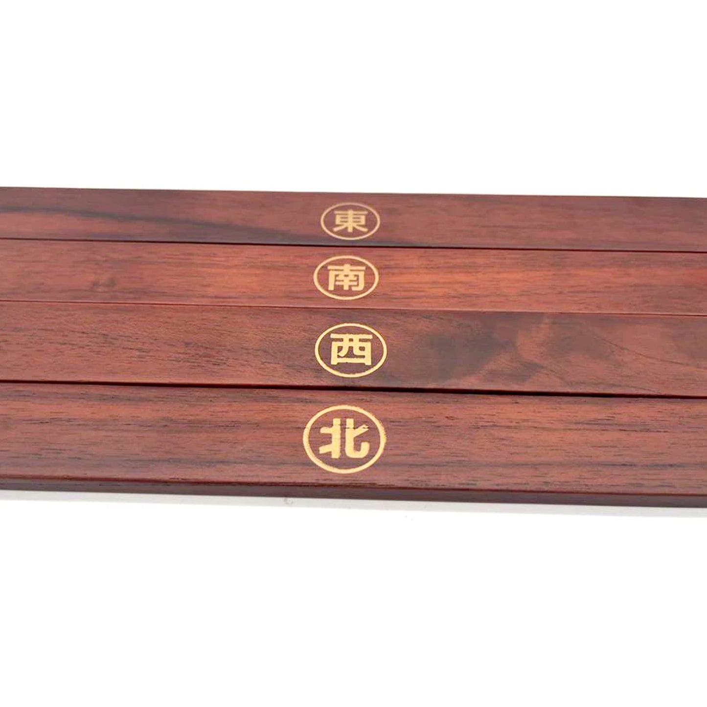 POLARS DESIGN Set of 4 Wooden Mahjong Tile Pushers for Playing Game