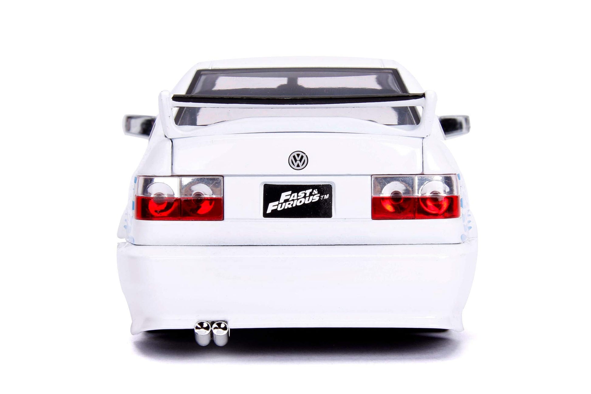 Jada Toys Fast & Furious 1:24 Jesse's Volkswagen Jetta Die-cast Car, Toys for Kids and Adults, White (99591W)
