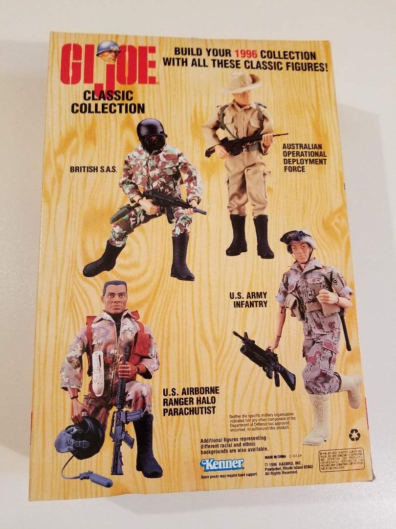 GI Joe Year 1996 Limited Edition Classic Collection 12 Inch Tall Soldier Action Figure - U.S.