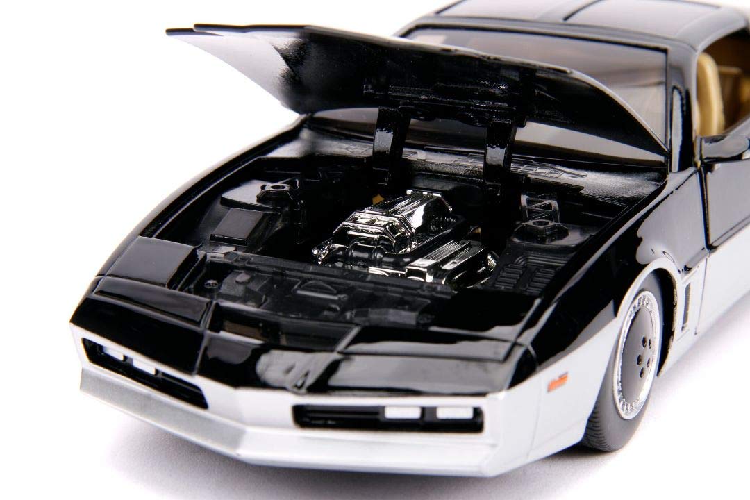 Jada Toys Hollywood Rides Knight Rider K.A.R.1982 Pontiac Firebird 1: 24 Diecast Vehicle with Light Up Feature