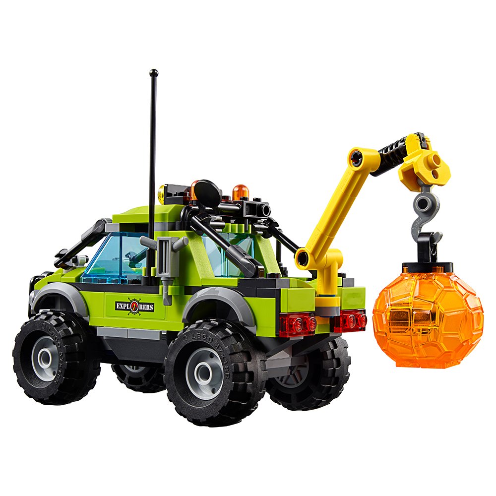 LEGO City Volcano Explorers 60121 Volcano Exploration Truck Building Kit (175 Piece)