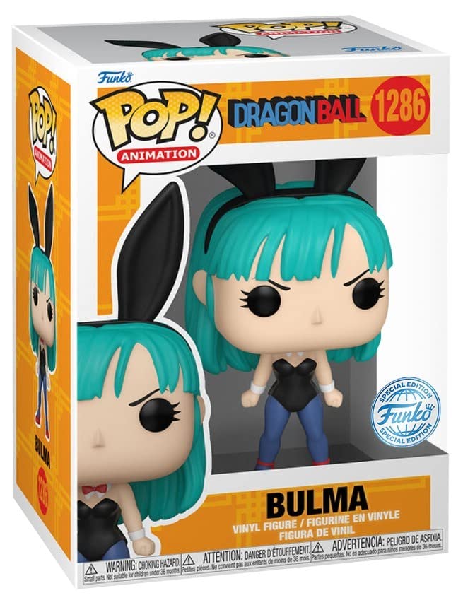 Funko Pop! Animation: Dragon Ball - Bulma (Bunny) Special Edition Vinyl Figure #1286
