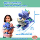 Cuddle Barn | Dalton The Storytelling Dragon with Light Up Book - Animated Stuffed Animal Plush Toy | Mouth Moves, Head Sways | Recites 5 Fairy-Tales