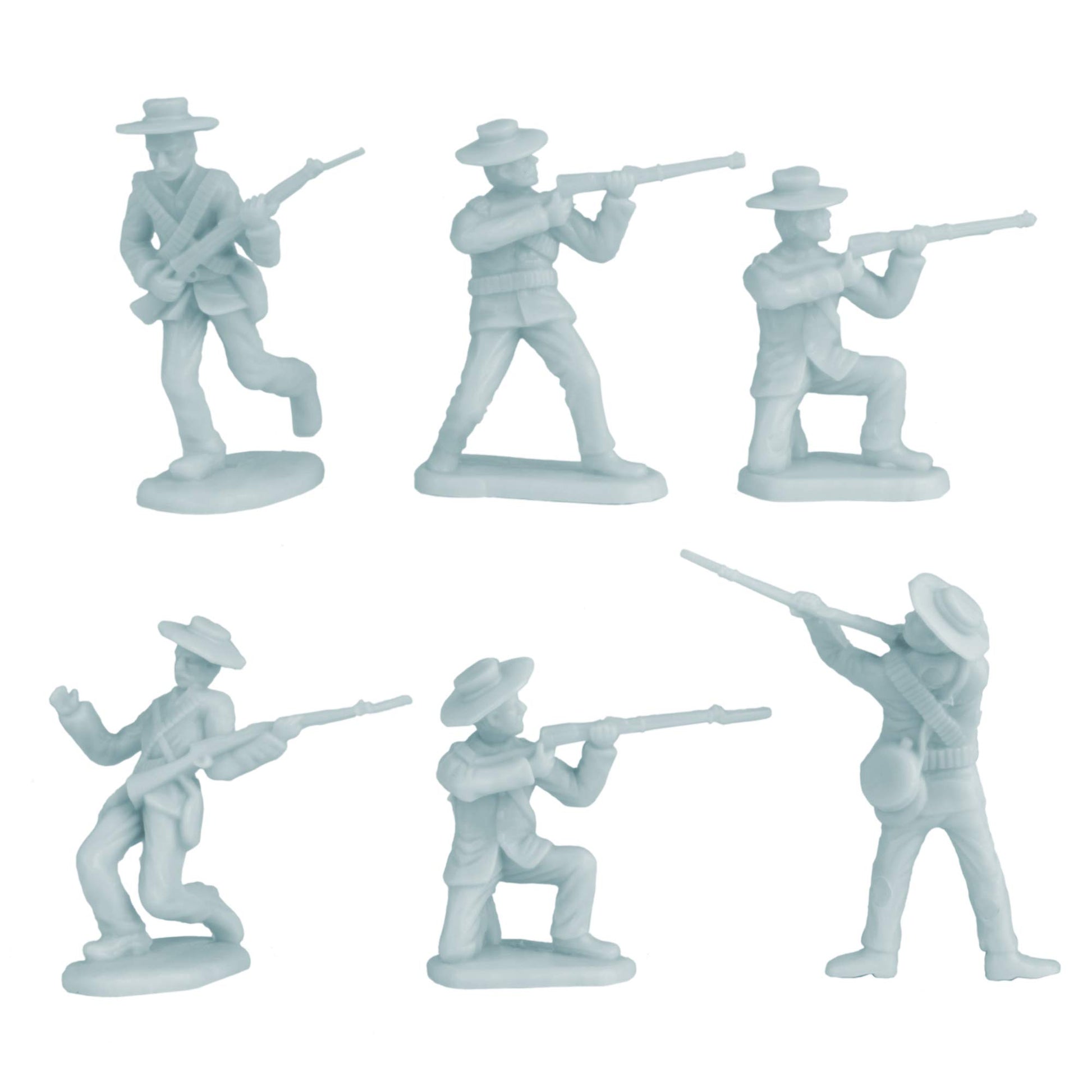 BMC San Juan Hill Rough Riders - Plastic Army Men Playset Boxed 102pc