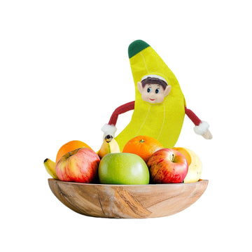 LovelfStory Christmas Elf Doll Accessories Clothes,Avocado Banana Couture Outfits Holiday for Boy or Girl Elf Doll, Doll is not Included. (Banana)