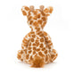Jellycat Bashful Giraffe Stuffed Animal, Medium 12 inches - Safari Plush Toy - Classic Children's Gift