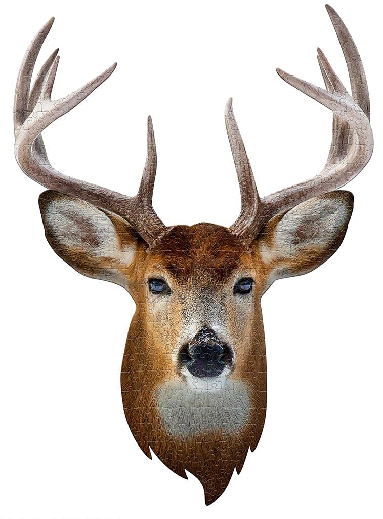 Madd Capp Puzzles - I AM Buck - 300 pieces - Animal Shaped Jigsaw Puzzle