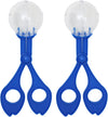 Juroicessry 2-Pack Nature Exploration Tools - Ergonomic Scoopers and Clamps for Field Research and Outdoor Activities, Durable Plastic Design