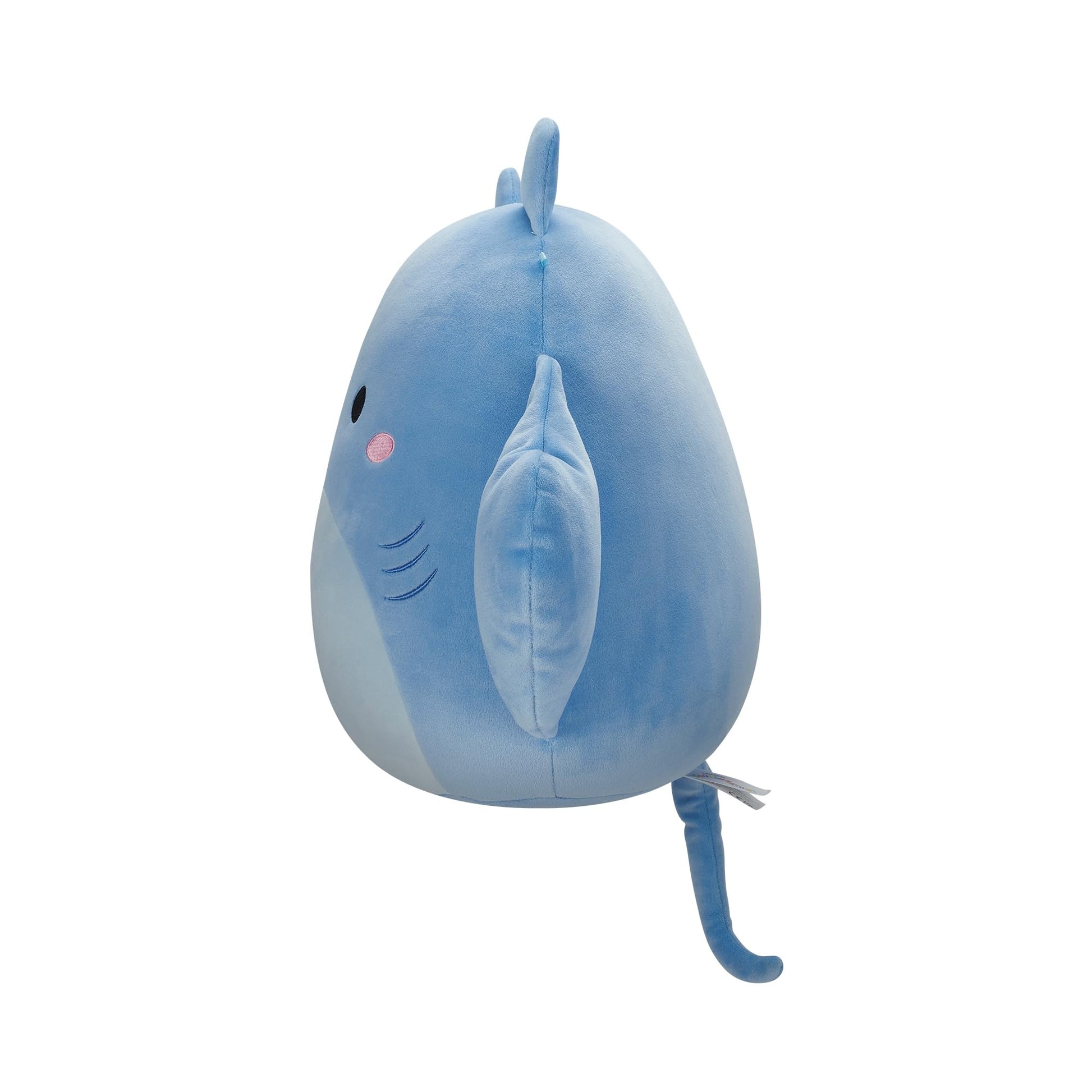 Squishmallows SQCR05429 12-Inch-Lux The Blue Manta Ray, Multicolour