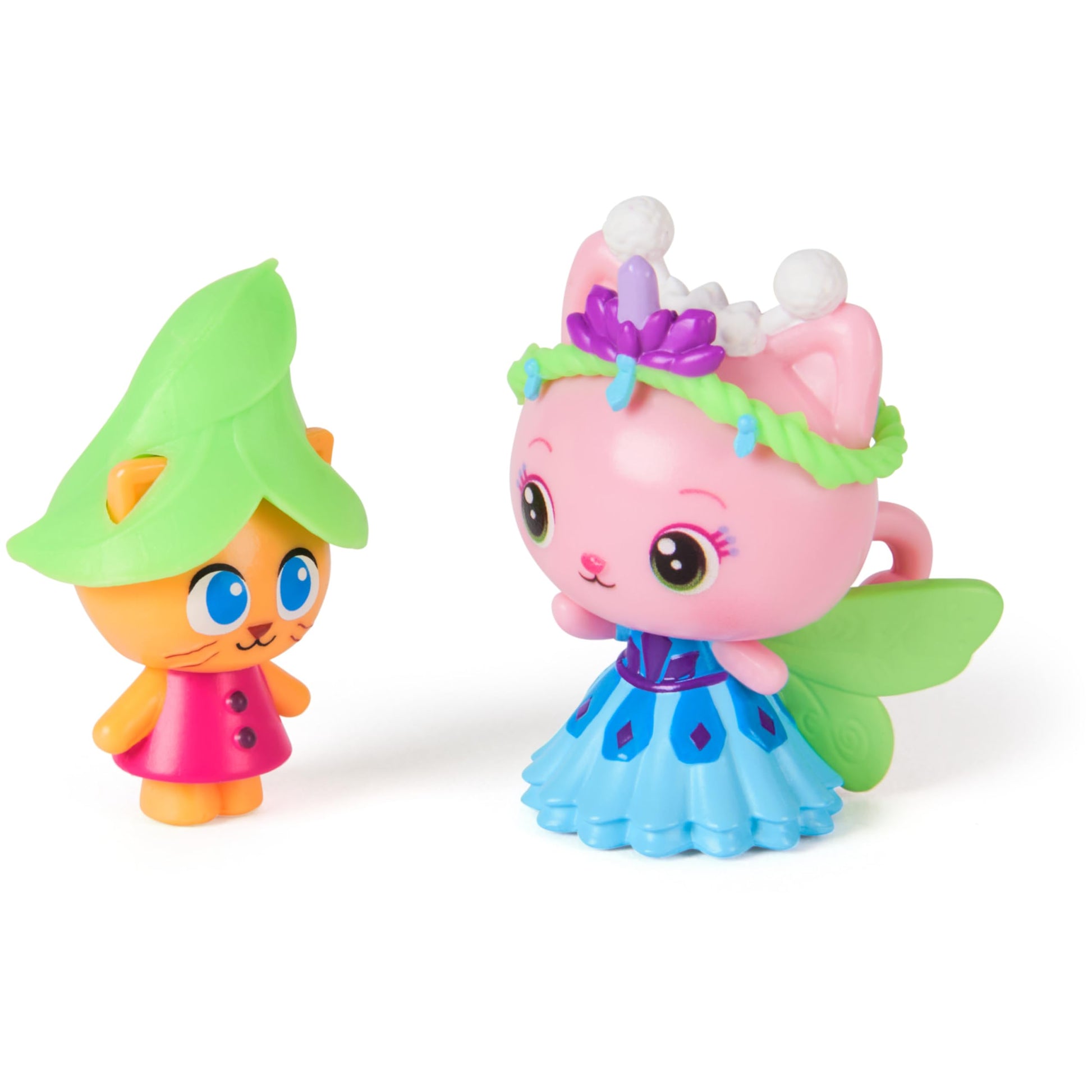 DREAMWORKS GABBY'S DOLLHOUSE: The Film Queen Kitty Fairy & Kitten Gnome Figure Set with 2 Accessories, for Children from 3 Years
