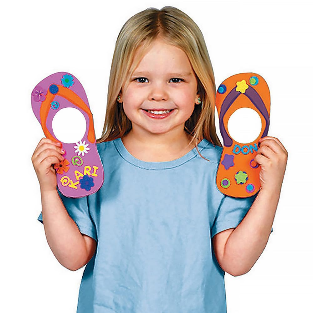 Fabulous Foam Flip Flop Frames - Crafts for Kids and Fun Home Activities VBS 2026