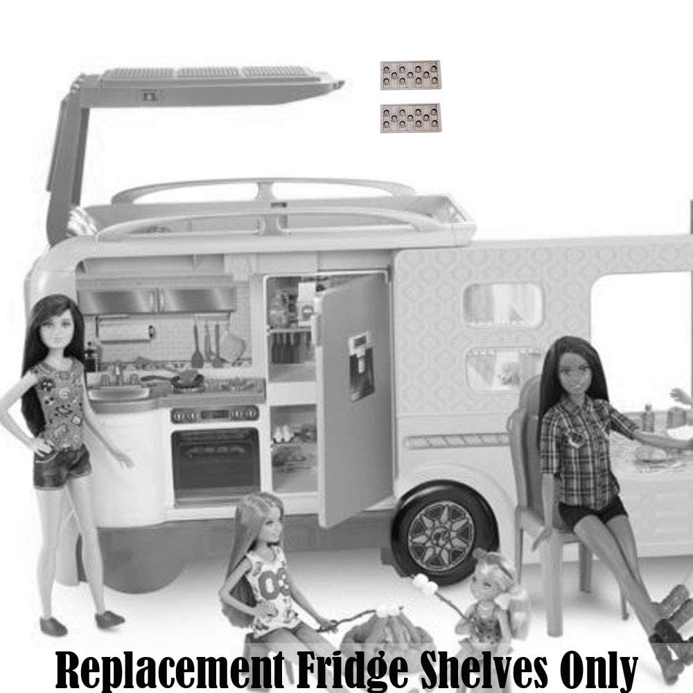 Replacement Parts for Barbie DreamCamper - FBR34 ~ Replacement Fridge Shelves