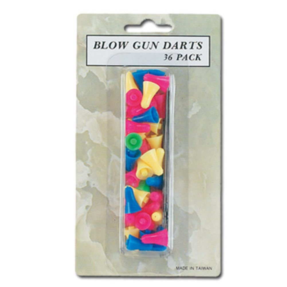 Armory Replicas™ Steel Blowgun Darts - 36 Pack, 3 Inch Long, Sharp Point, Cone Accelerator for Accurate Shooting