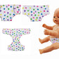 DC-BEAUTIFUL 4 Pack Baby Diapers Doll Underwear for 14-18 Inch Baby Dolls, Suitable for Infant Dolls Baby Girls